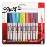 Permanentní popisovač Sharpie Ultra Fine sada 12 barev Sharpie