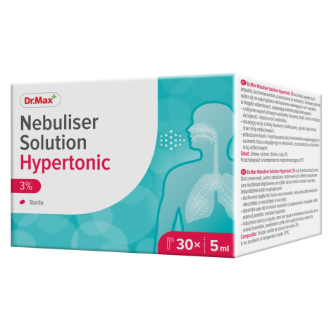 Dr. Max Nebuliser Solution Hypertonic 3% 30x5 ml