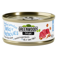 Greenwoods Delight Chicken Fillet, 6 x 70 g - 15 % sleva - Tuna Fillet and Anchovies