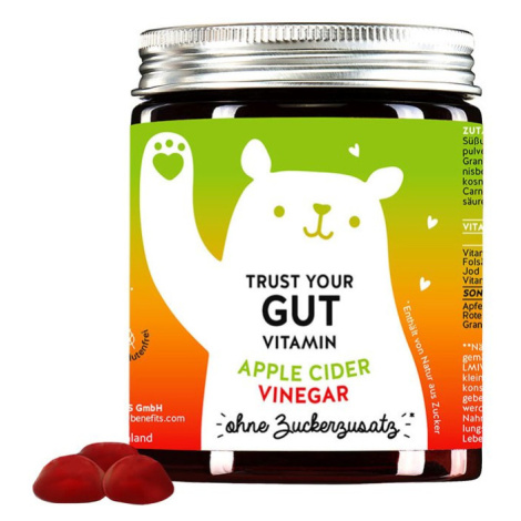 Bears With Benefits Trust Your Gut Vitaminy pro lepší zažívání & detox bez cukru gumídci 60 ks