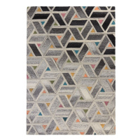 Flair Rugs koberce Kusový koberec Moda River Grey/Multi - 160x230 cm