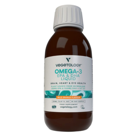 Vegetology Opti3 Liquid Omega - 3 EPA a DHA s vitamínem D 150 ml