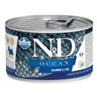 N&d Dog Ocean Adult Salmon & Codfish Mini 140g