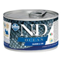 N&D Dog Ocean Adult Salmon & Codfish Mini 140g