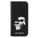 Flipové pouzdro Karl Lagerfeld PU Saffiano Karl and Choupette NFT Book pro Apple iPhone 14 Pro, 