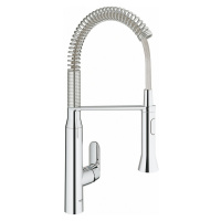 Dřezová baterie Grohe K7 s výpustí chrom 31379000