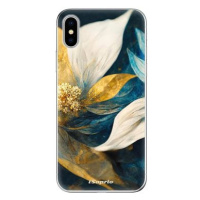 iSaprio Gold Petals pro iPhone X