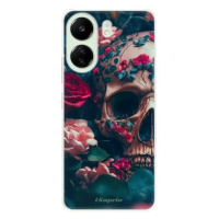 iSaprio Skull in Roses - Xiaomi Redmi 13C