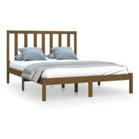 Rám postele medově hnědý masivní borovice 140 × 200 cm, 3105163