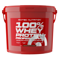 Scitec Nutrition 100% Whey Protein Professional 5000g - bílá čokoláda, jahoda