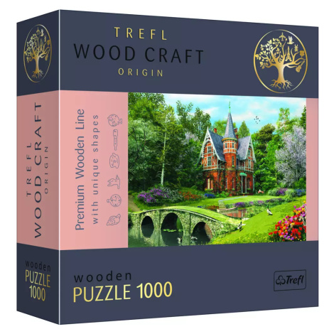 Puzzle dřevěné Viktoriánský dům 1000 dílků Trefl