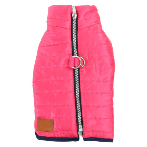 Vsepropejska Targa podzimní bunda pro psa Barva: Růžová, Délka zad (cm): 33, Obvod hrudníku: 45 