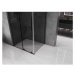 MEXEN/S Velar L sprchový kout, posuvné dveře 110 x 70, grafit, černá 871-110-070-43-70