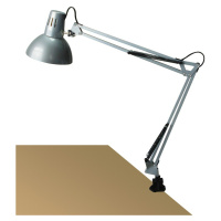 Rabalux stolní lampa Arno E27 1x MAX 60W stříbrná 4216