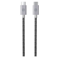 TIGO 240W USB-C to USB-C kabel vesmírně šedý 2m