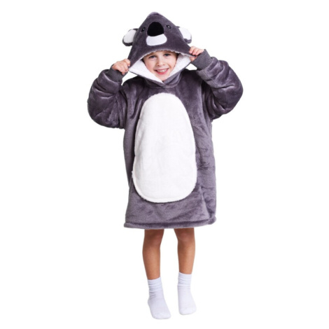 COZY NOXXIEZ - CH304 Koala - hřejivá televizní mikinová deka pro děti 3 - 6 let