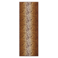 Berfin Dywany Protiskluzový běhoun na míru Zel 1014 Brown - šíře 80 cm
