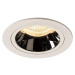 SLV BIG WHITE NUMINOS DL M vnitřní LED zápustné stropní svítidlo bílá/chrom 3000 K 55° včetně li