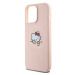 Zadní kryt Hello Kitty PU Kitty Asleep Logo MagSafe pro Apple iPhone 15 Pro Max, pink