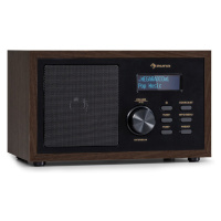 Auna Ambient DAB+/FM rádio, BT 5.0, AUX-In, LC displej, Budík s časovačem