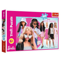 Trefl Puzzle 160 dílků - Barbie a její svět