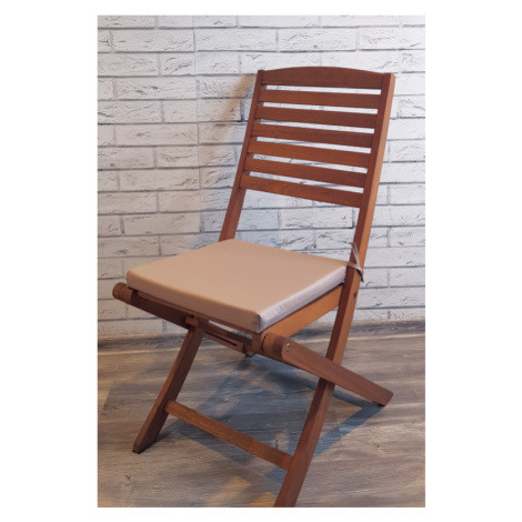 Zahradní podsedák na židli GARDEN color béžová 40x40 cm Mybesthome