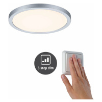 PAULMANN LED vestavné svítidlo Areo VariFit IP44 3-krokové-stmívatelné 175mm 13W 3.000K matný ch