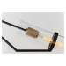 HUDSON VALLEY závěsné svítidlo RAEF kov/sklo bronz/mosaz/čirá E27 2x40W F6319-CE