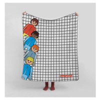 Dětská deka z mikrovlákna 130x130 cm Checkerboard – Playmobil