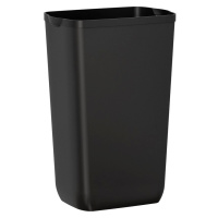 COLORED odpadkový koš nástěnný 23l, ABS, černá mat A74201NE