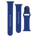 Set silikonových řemínků FIXED Silicone Strap pro Apple Watch 42/44/45 mm, královsky modrá