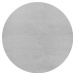 Hanse Home Collection koberce Kusový koberec Fancy 103006 Grau - šedý kruh - 133x133 (průměr) kr