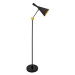 Stojací lampa MODERN 1xE27/20W/230V černá