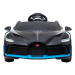 Mamido Dětské elektrické autíčko Bugatti Divo lakované černé