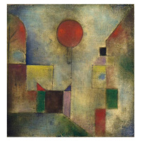 Obrazová reprodukce Red Balloon, 1922 (no 179), Paul Klee, 40 × 40 cm