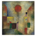 Obrazová reprodukce Red Balloon, 1922 (no 179), Paul Klee, 40 × 40 cm