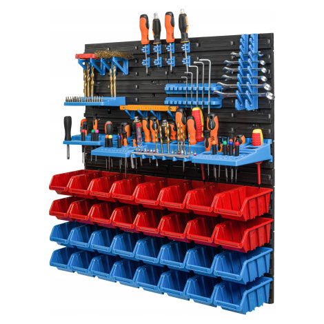 Dílenská tabule nářadí 77x78cm 32 kyvet