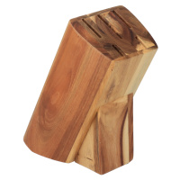 Dřevěný stojan na nože BRILLANTE akácie - 23 x 11 x 10 cm