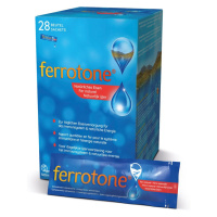 Ferrotone 100% přírodní zdroj železa sáčky 28x20 ml