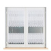 Dekorační metrážová vitrážová záclona SYLVA bílá výška 70 cm MyBestHome Cena záclony je uvedena 