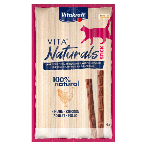 Vitakraft Vita Naturals tyčinky s kuřecím masem 10 × 4 ks