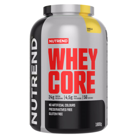 NUTREND Whey core proteinový koncentrát vanilka 1800 g