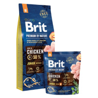 Brit Premium Dog by Nature Junior M 1kg