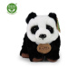 Plyšová panda sedící nebo stojící 22 cm ECO-FRIENDLY