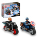 Lego® marvel 76260 black widow a captain america na motorkách