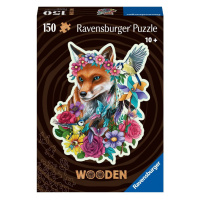 Ravensburger Dřevěné puzzle Barevná liška 150 dílků