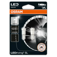 OSRAM LEDRiving SL W2.3W W2x4.6d 0.25W 12V 6000K 25 lm White 2ks 2723DWP-02B