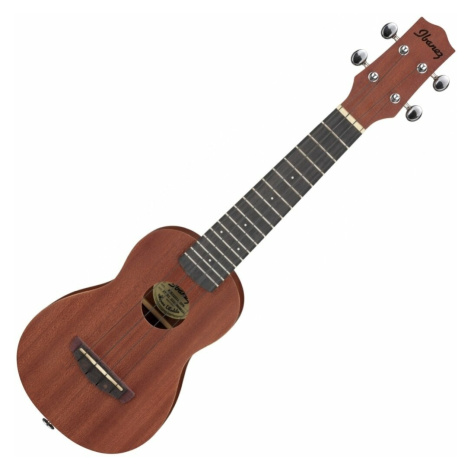 Ibanez UKS100-OPN Open Pore Natural Sopránové ukulele