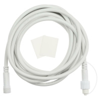 Xmas King XmasKing Prodlužovací kabel pro LED vánoční osvětlení PROFI 2-pin, bílá 5m