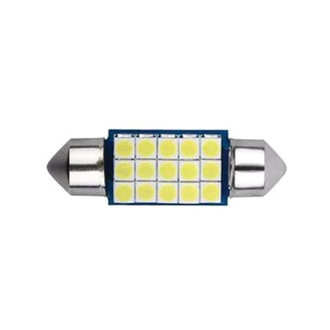 Rabel LED autožárovka 41 mm Canbus 18 LED 3030 SMD C5W C10W SV8,5 bílá